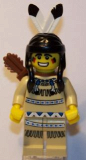 LEGO col001 Tribal Hunter (Indian) - Minifig only Entry
