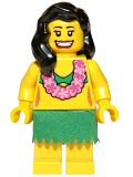 LEGO col033 Hula Dancer - Minifig only Entry