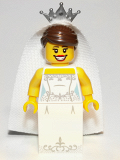 LEGO col100 Bride - Minifig only Entry